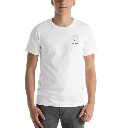 Unisex-T-Shirt - Looping mit Name